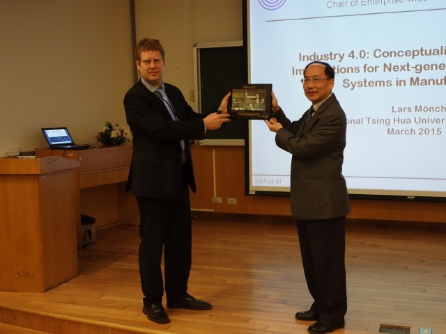 工學院王茂駿院長與Prof.LarsMonch合影.