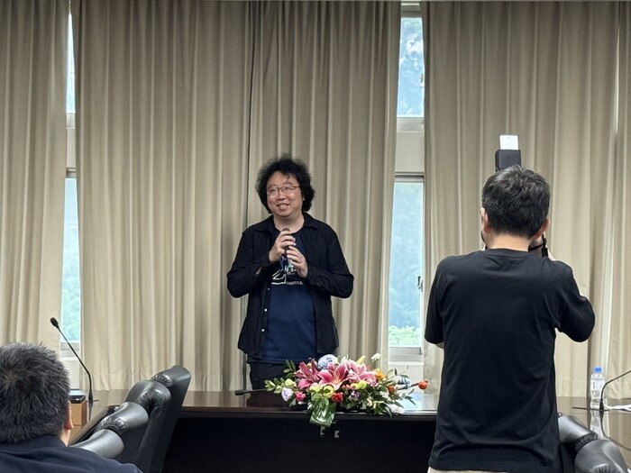 院傑出教學獎-奈微所森川響二朗教授致詞