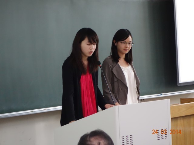 經驗分享-材料所陳宛廷與沈孜璨同學