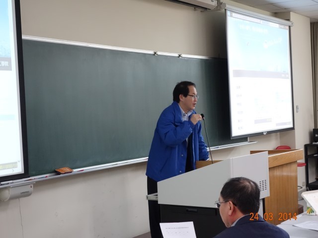 工學院聯盟執行長劉承賢教授介紹海外實習活動