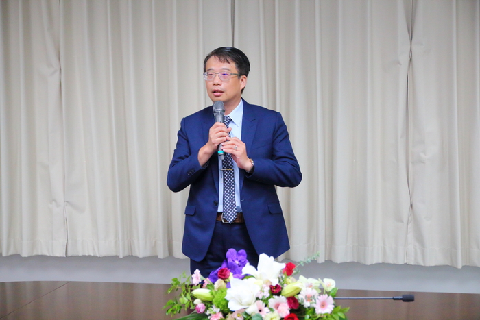 院傑出產學研究獎-動機系陳玉彬教授致詞