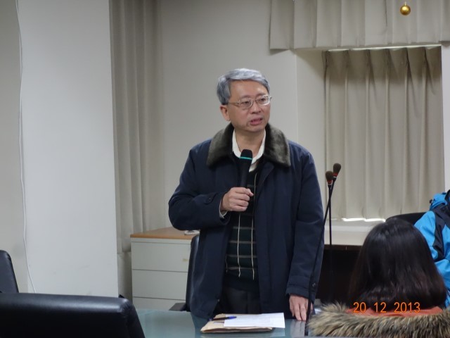 工工系林則孟主任介紹新進同仁