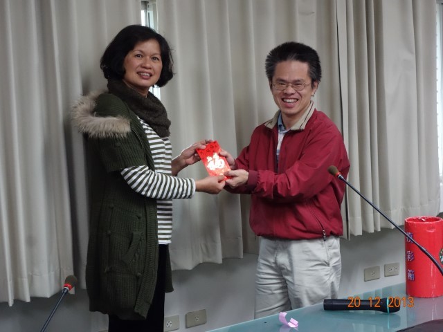 陳彩珠小姐與蘇國雄先生合影