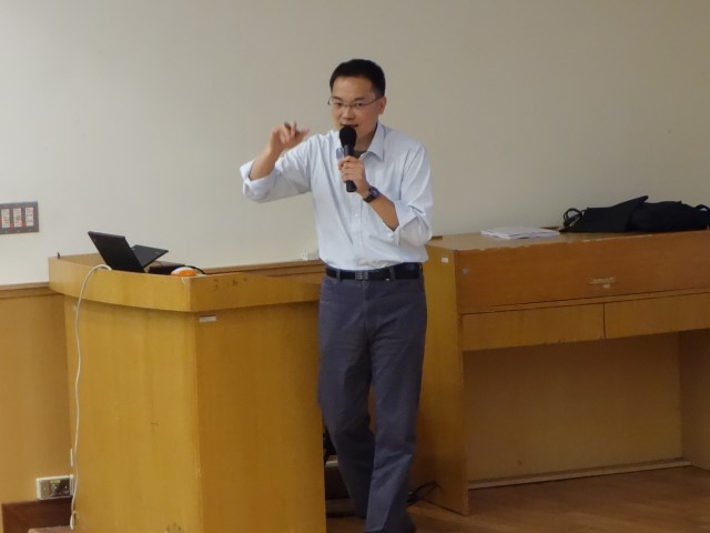 演講貴賓：奈微所李昇憲教授2