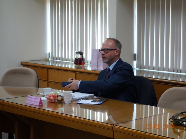 德國斯圖加特大學來訪：Prof Wolfgang Holtkamp