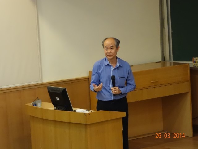 演講貴賓-Prof. Lam Yee Cheong 1