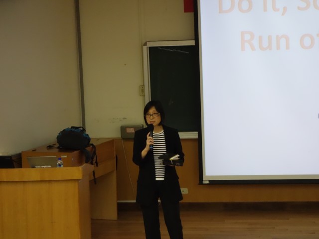 致詞-工學院國際化執行長李紫原教授