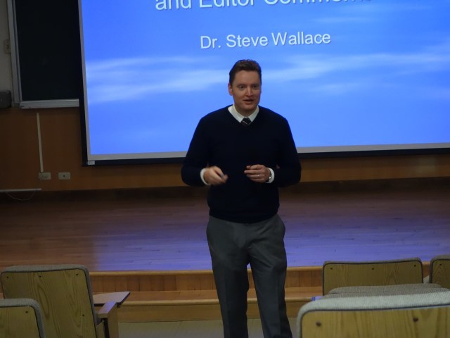 演講貴賓：奈微所Steve Wallace教授2