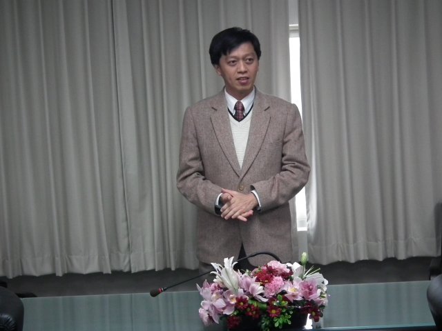 奈微所新卸任所長交接典禮-葉哲良主任致詞