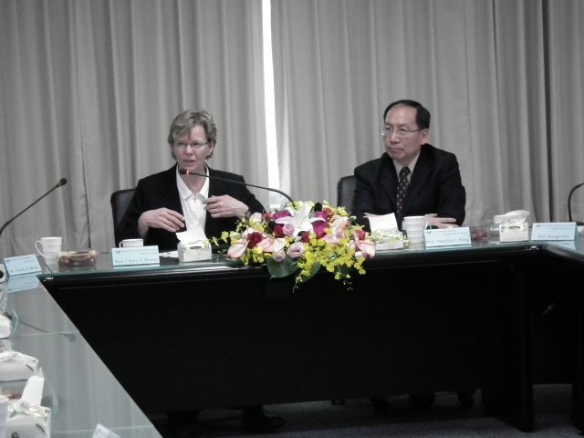 工學院王茂駿院長及哈佛大學工學院院長Prof.Cherry A.Murray