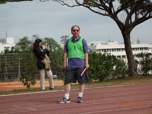 工學院大隊接力第一棒-王茂駿院長